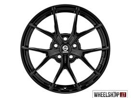 Sparco Podio Gloss Black, light alloy, R18