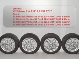 BMW G30 V-Spoke 618 R17", легкосплавные , R17