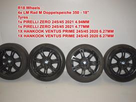 BMW F10 M Double Spoke 350 R18", lengvojo lydinio, R18