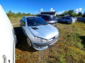 Peugeot 206 dalimis. Automobilis ardomas dalimis запасные части автомобиля