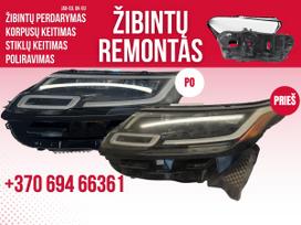 Land Rover Range Rover Velar gaismas