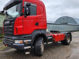 Scania R420 4x4 + hydro, single sleeper