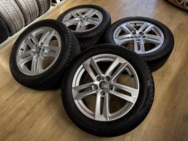 Audi A4 B9 su žiem. padangomis, lengvojo lydinio, R17