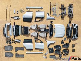BMW X7 Bmw x7 m60i lci dalimis komplektinis priekis durys galinis da