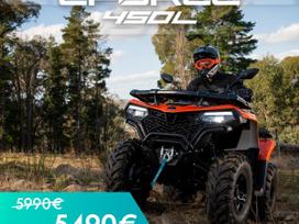 CFMOTO CFORCE 450L, keturračiai