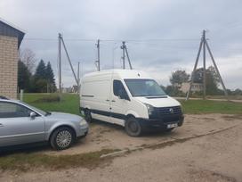 Volkswagen Crafter, 2.0 l., krovininis mikroautobusas