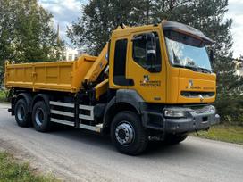Renault Kerax, savivarčiai su kranu
