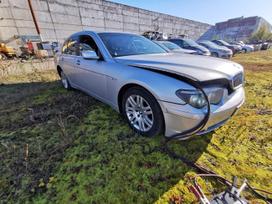 BMW 7 serija по частям. Automobilis ardomas dalimis запасные части автомобил