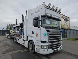 Scania R450 with KAESSBOHRER, autovežiai