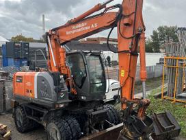 Hitachi ZX140W-3 su rotoriumi, экскаваторы