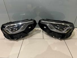 BMW 2 serija bamperiai, žibintai