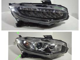 Honda Civic, 74151TGGA0 74000TGLG400 33150TGG  71102TGGA500 , Zibintas l defekt 30 hacbekas žibintas r defekt žibintas r f