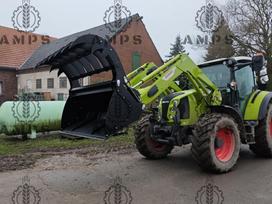 -Kita- Krokodilo kaušas su 2 cilindra, оборудование ферм