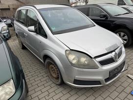 Opel Zafira dalimis. Variklio kodas z19dtl dezes kodas mz4 spalvos kodas 2a