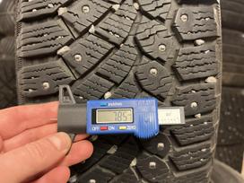 Continental ContiIceContact 4x4 7mm!!!, žieminės 215/60 R17