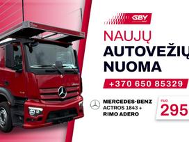 Mercedes-benz Actros 1843, autotraukinių nuoma