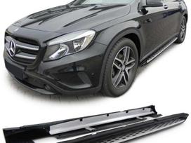 Mercedes-Benz GLA klasė Soniniai slenksciai gt r groteles gla galiniai spoileriai ga