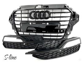 Audi A3, Black Edition, Audi a3 s line 8v5 8v3 black edition front bumper grille pr
