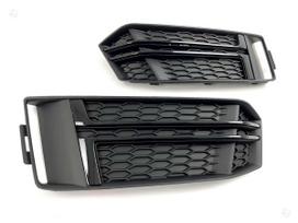 Audi A4, S-LINE, A4 b9 8w0 front bumper side grille s line priekino bamperio