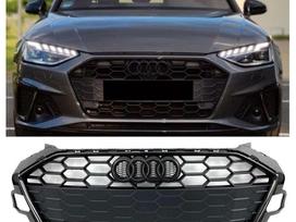 Audi A4, B9 Matt Black Edition, Complete oem a4 b9 8w0 facelift s line matt black edition front