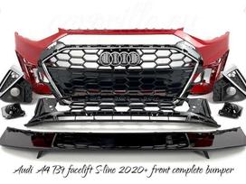 Audi A4, B9 S-line, Audi a4 b9 5 8w0 facelift front complete bumper komplektinis p
