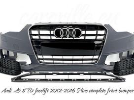 Audi A5, S-line, Audi a5 8t0 sportback coupe s line complete front bumper witho
