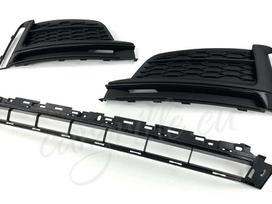 Audi A5, S-line, Audi a5 8w6 s line black edition side grille priekinio bamp