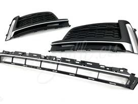 Audi A5, S-line, Audi a5 8w6 s line side grille priekinio bamperio apdailos grot