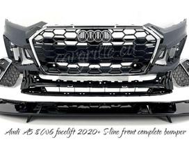 Audi A5, S-line, Audi a5 8w6 sportback coupe s line complete front bumper kom