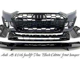 Audi A5, S-line, Audi a5 sportback coupe black edition complete front bumper