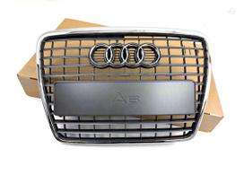Audi A6, 4F0853651AN1QP, Komplektinės centrinės bamperio grotelės modelis a6 c6 facelif
