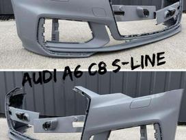 Audi A6, oem s-line, Originalus naujas bamperis s line modelis a6 c8 2018 2021