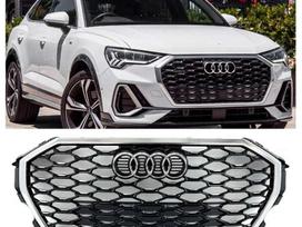 Audi Q3 Sportback, 83F853651BRN4, New complete oem audi q3 83f s line front bumper grille naujos
