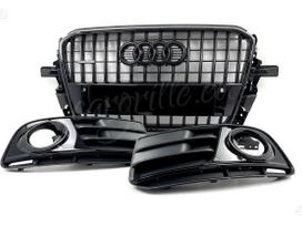 Audi Q5, Black Edition, Audi q5 8r0 facelift black edition front bumper grille for stand