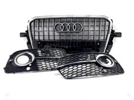 Audi Q5, S-LINE, Audi q5 8r s line facelift front bumper grille pr bamperio ap