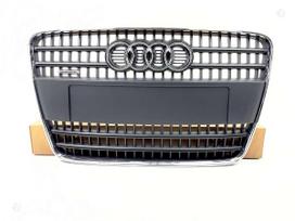 Audi Q7, 4L0853651A1QP, Complete audi q7 4l front bumper grille komplektinės centrinės