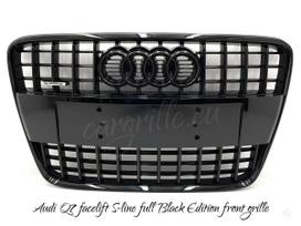 Audi Q7, 4L0853651G, Complete audi q7 s line front grille black edition style komp