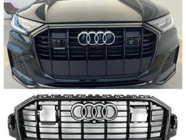 Audi Q7, 4M0853651AGVMZ, Complete audi q7 4m shadow line facelift front bumper grille k