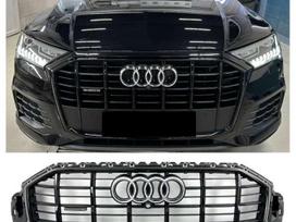 Audi Q7, 4M0853651AHVMZ, Complete audi q7 4m shadow line facelift front bumper grille