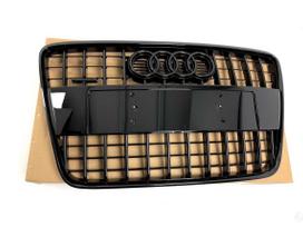 Audi Q7, black edition, Audi q7 4l black edition front bumper grille komplektinės