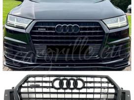 Audi Q7, Black Edition, Complete audi q7 4m0 black edition front bumper grille p