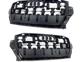 Audi Q7, OEM, Audi q7 2024 shadow line front bumper grille pr bamperio apda