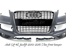 Audi Q7, Q7 S-line, Audi q7 4l s line front bumper modelis q7 4l facelift 2010 2