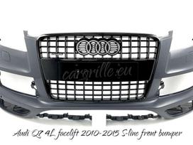 Audi Q7, Q7 S-line, Audi q7 4l s line front bumper modelis q7 4l facelift 2010 2