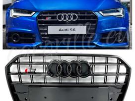 Audi S6, S6 Black edition, Complete audi s6 c7 2014 2018 front bumper grille komplektinės