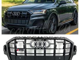 Audi SQ7, 4M0853651ASVMZ, Complete audi sq7 4m shadow line front bumper grille komplek