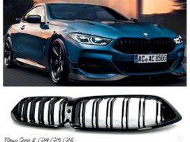BMW 8 serija, Black Edition, Bmw serie 8 gloss black edition front bumper grille bamperio g