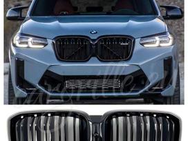 BMW iX3 Bmw x3 facelift black edition front bumper grille model fa