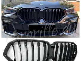 BMW X6 X6 g06 m performance black edition front grille bamperio grote