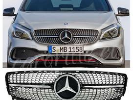 Mercedes-Benz A klasė, W176 Diamond, Complete a class w176 facelift diamond front bumper grille k